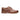 Chaussures habillées brogues en cuir marron pour hommes