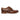 Chaussures Oxford à bout golf en cuir marron pour hommes
