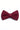 Nœud papillon bordeaux tricoté pour homme