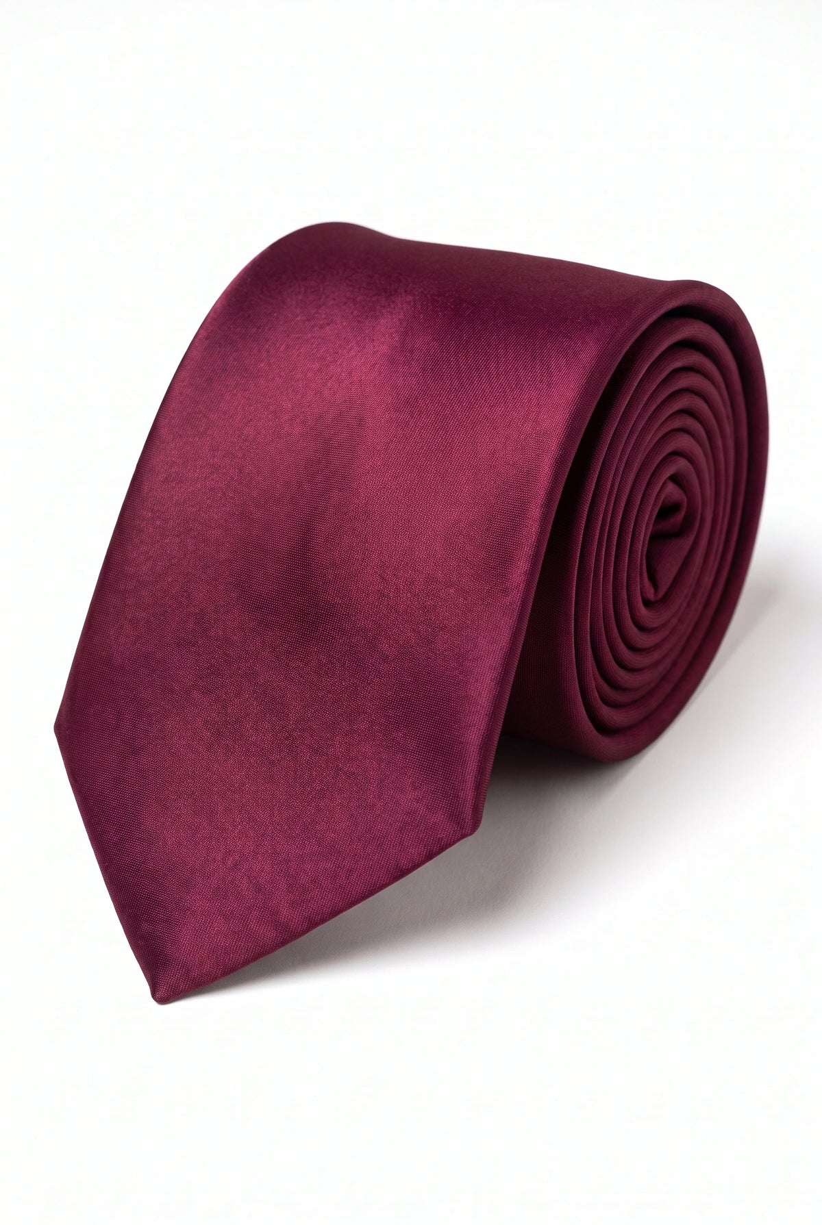 Ensemble de cravates bordeaux pour homme