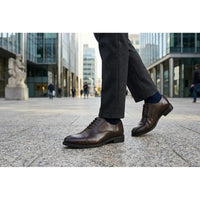 Chaussures Oxford classiques à bout rapporté pour hommes