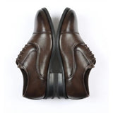 Chaussures Oxford classiques à bout rapporté pour hommes