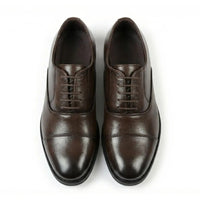 Chaussures Oxford classiques à bout rapporté pour hommes