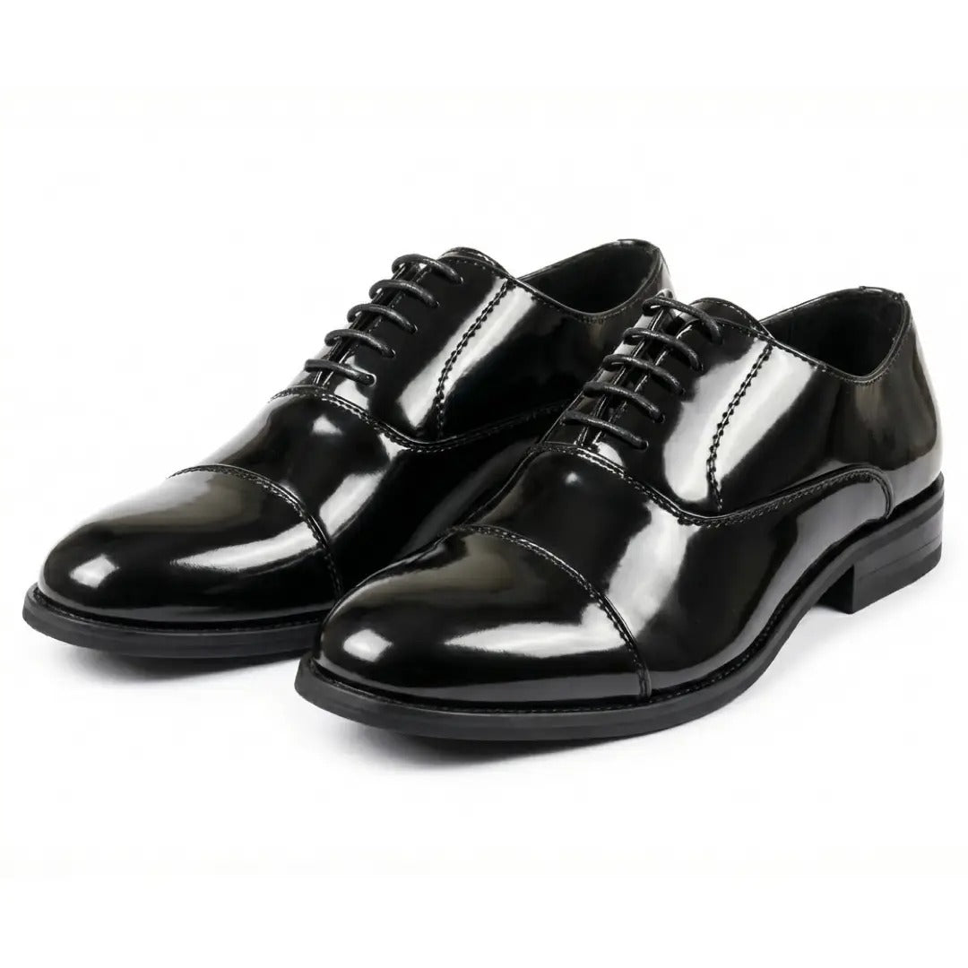 Chaussures Oxford classiques à bout rapporté pour hommes