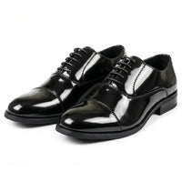 Chaussures Oxford classiques à bout rapporté pour hommes