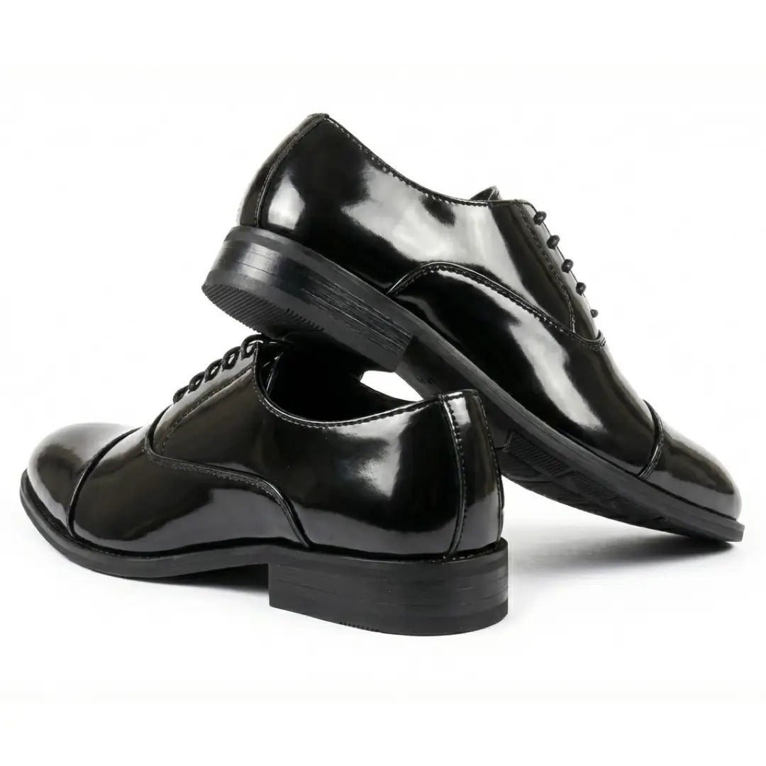 Chaussures Oxford classiques à bout rapporté pour hommes