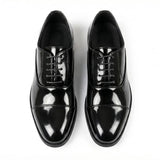 Chaussures Oxford classiques à bout rapporté pour hommes