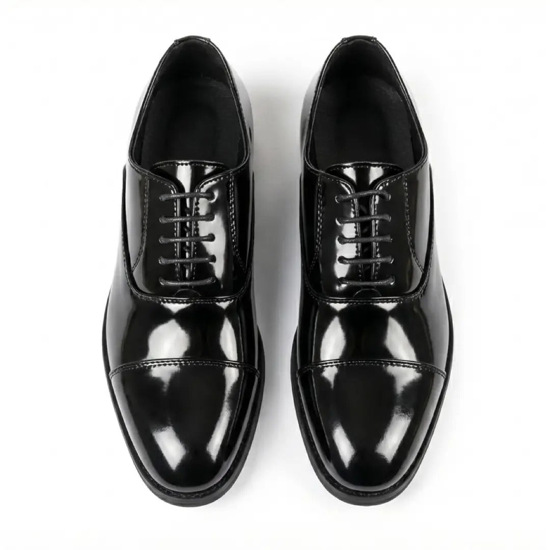 Chaussures Oxford classiques à bout rapporté pour hommes