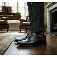 Chaussures Oxford classiques à bout rapporté pour hommes