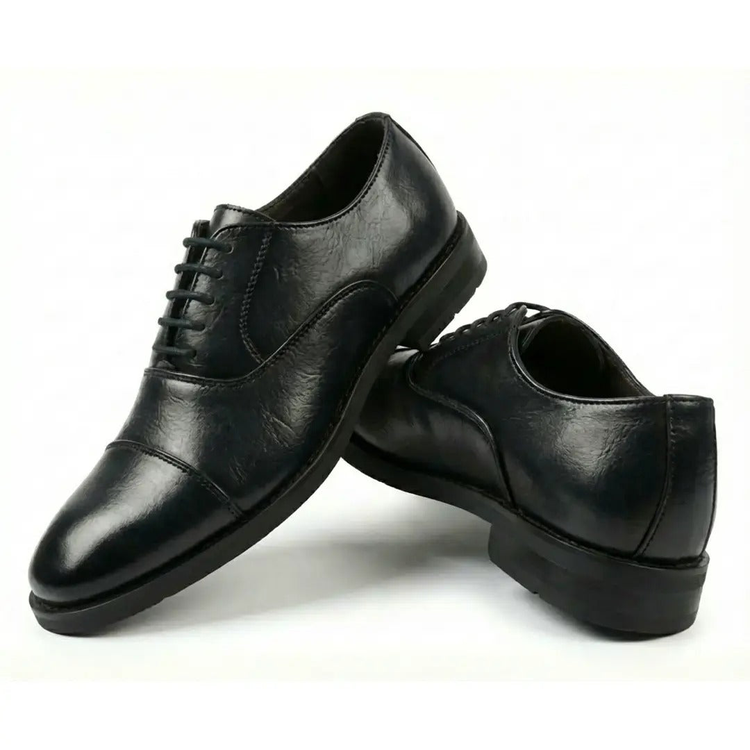 Chaussures Oxford classiques à bout rapporté pour hommes