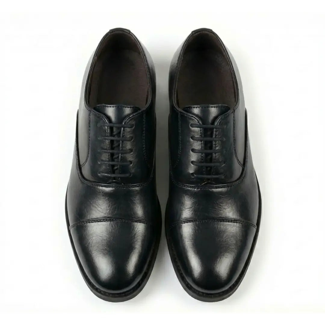 Chaussures Oxford classiques à bout rapporté pour hommes