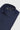 Chemise habillée classique pour homme à poignets mousquetaires et col italien - Bleu marine
