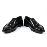 Mocassins classiques Penny pour hommes en cuir PU