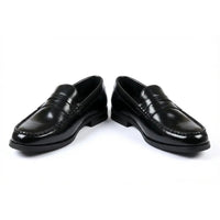 Mocassins classiques Penny pour hommes en cuir PU