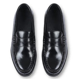 Mocassins classiques Penny pour hommes en cuir PU