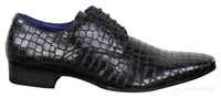 Mens Crocodile Skin Effect Shoes