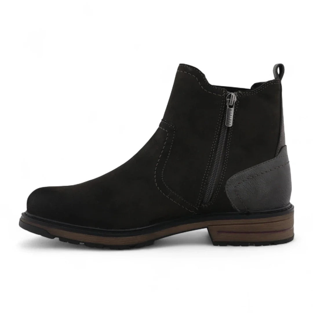 Bottines Chelsea pour homme, gris foncé, imperméables