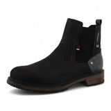 Bottines Chelsea pour homme, gris foncé, imperméables