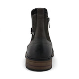 Bottines Chelsea pour homme, gris foncé, imperméables