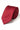 Cravate fine rouge foncé unie pour homme