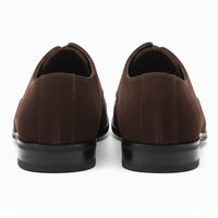 Chaussures Oxford à lacets en faux daim pour hommes