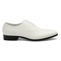 Chaussures Oxford habillées pour hommes en cuir PU verni