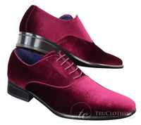 Mens Formal Velvet Shoes