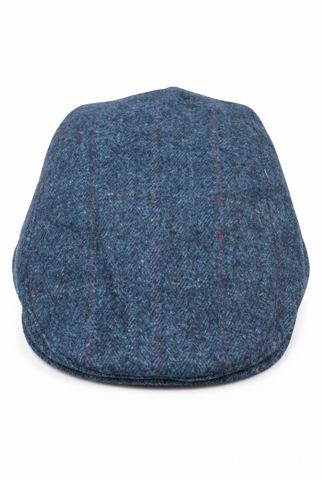 Casquette plate bleue Grandad Baker pour homme, 8 panneaux, tweed, style vintage classique et élégant, années 1920