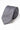 Cravate grise slim pour homme, 6 cm, couleur unie