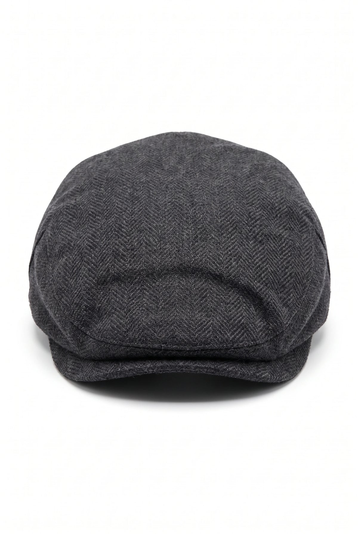 Casquette plate classique anthracite pour homme