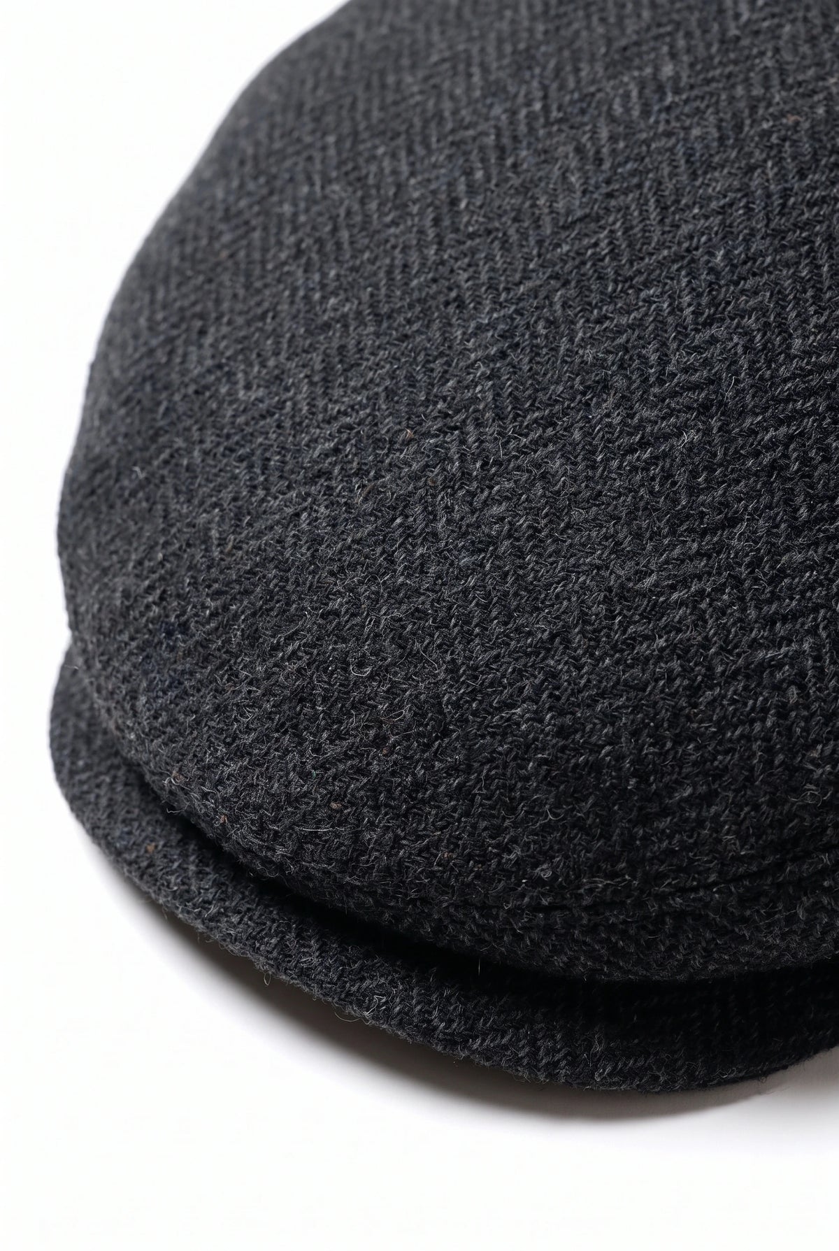 Casquette plate classique anthracite pour homme