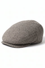 Casquette plate kaki pour homme