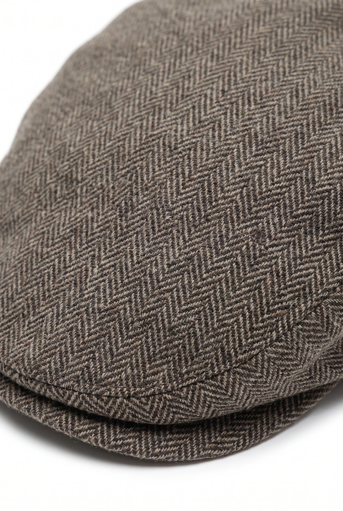 Casquette plate kaki pour homme