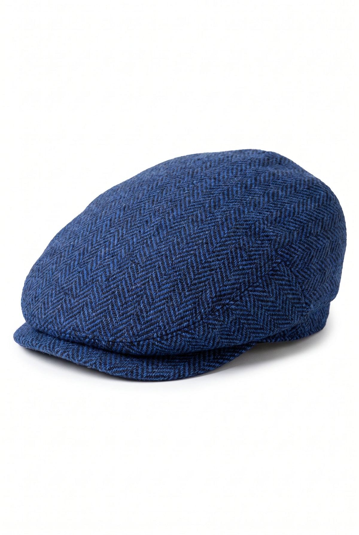 Casquette plate classique bleu marine pour homme