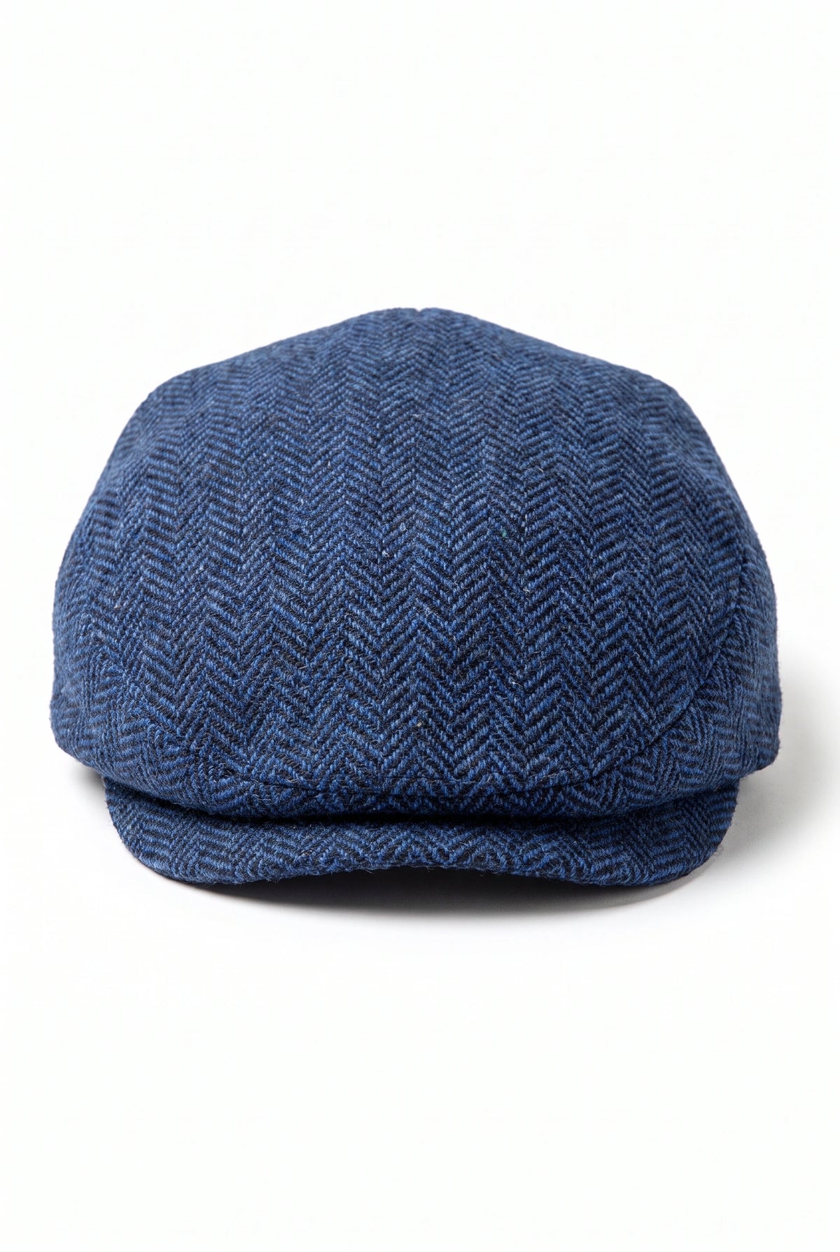 Casquette plate classique bleu marine pour homme