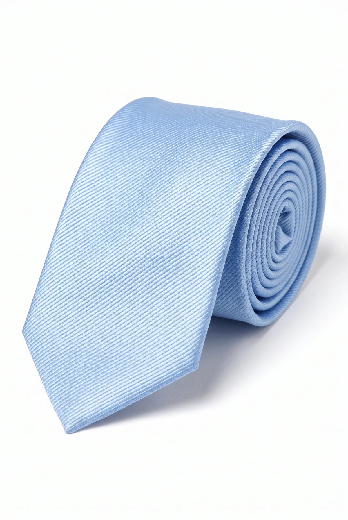 Cravate slim bleu clair pour homme