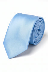 Ensemble de cravate bleu clair pour homme