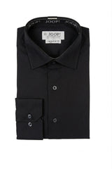 Chemise habillée à manches longues pour homme - Noire
