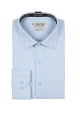 Chemise habillée à manches longues pour homme - Bleue