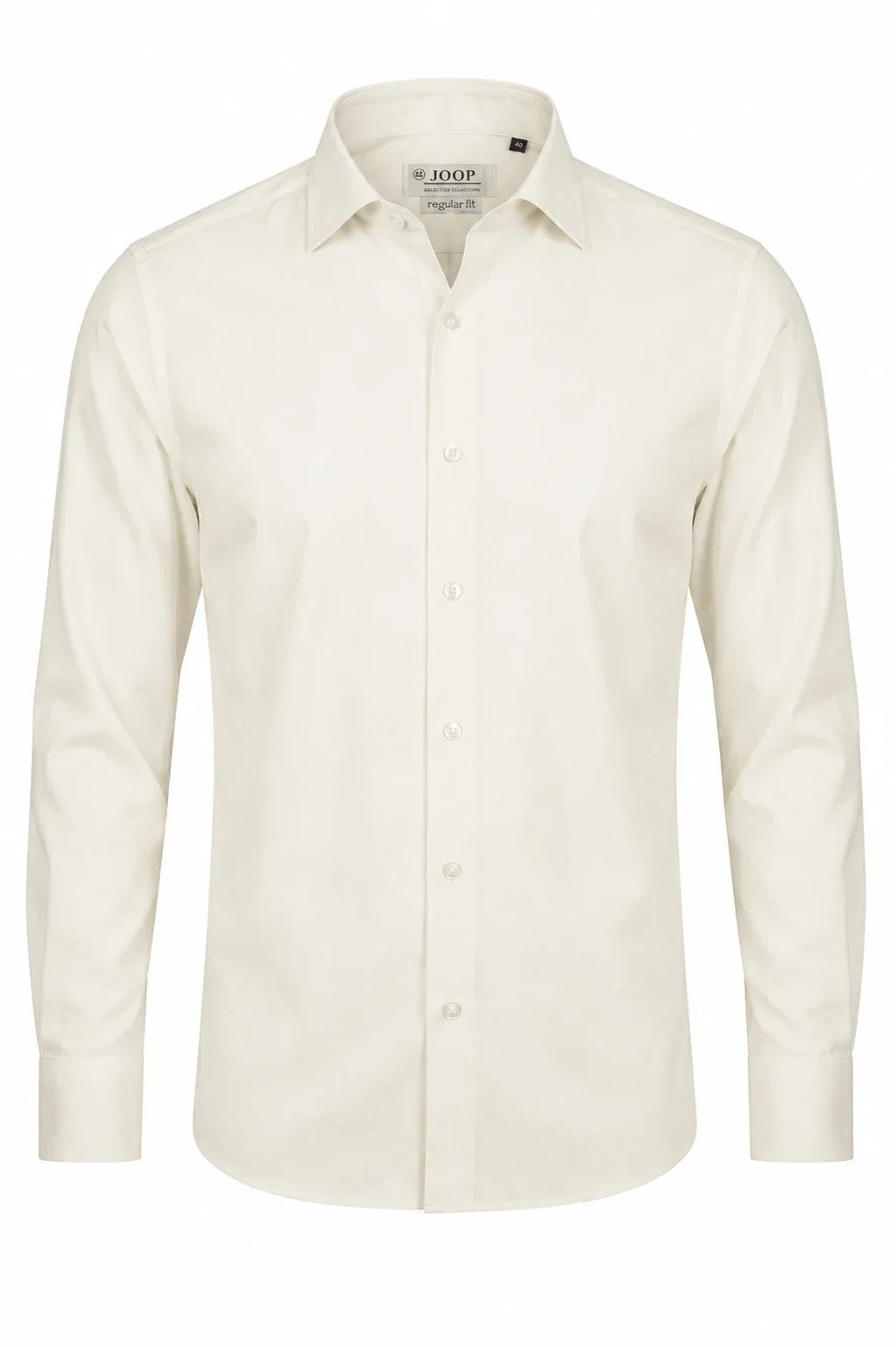 Chemise habillée à manches longues pour homme - Crème