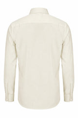 Chemise habillée à manches longues pour homme - Crème