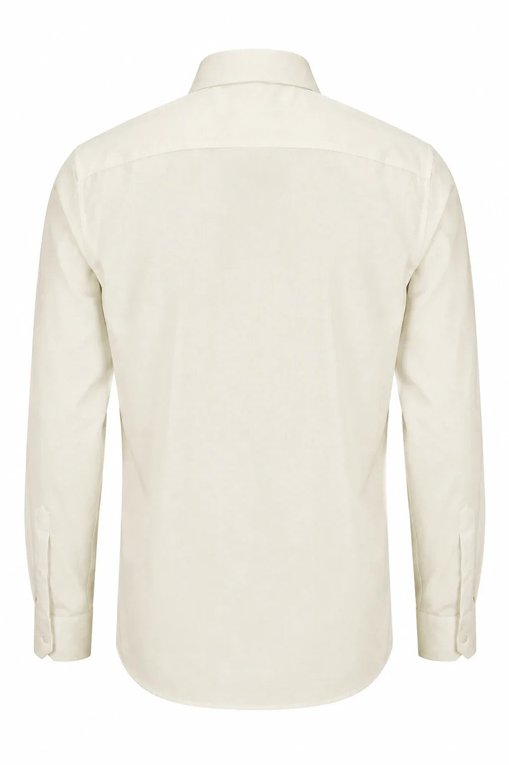 Chemise habillée à manches longues pour homme - Crème