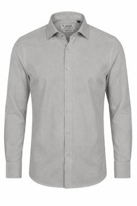 Chemise habillée à manches longues pour homme - Grise