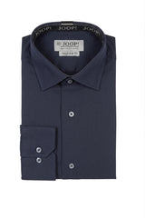 Chemise habillée à manches longues pour homme - Bleu marine