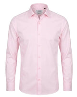 Chemise habillée à manches longues pour homme - Rose