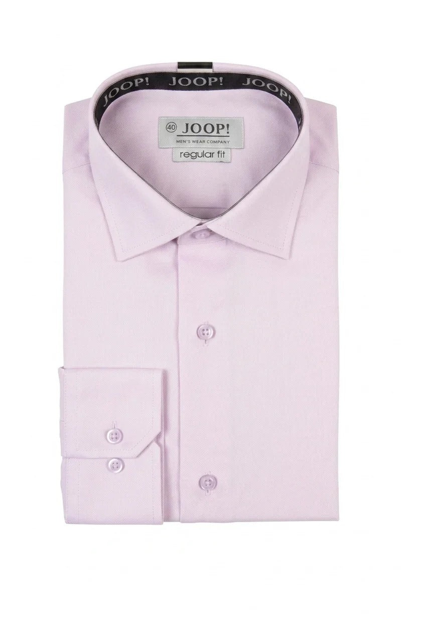 Chemise habillée à manches longues pour homme - Rose