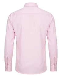 Chemise habillée à manches longues pour homme - Rose