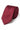 Cravate fine bordeaux pour homme, 6 cm, couleur unie