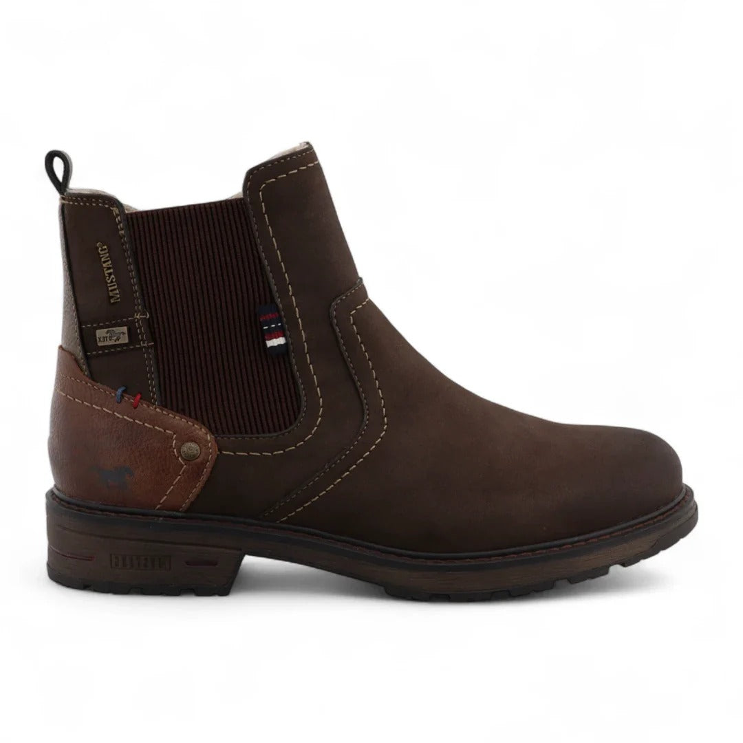 Bottines Chelsea pour homme, marron moka, résistantes à l'eau