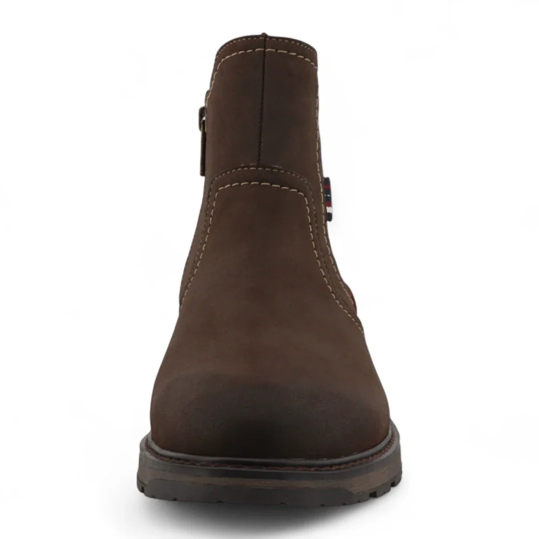 Bottines Chelsea pour homme, marron moka, résistantes à l'eau